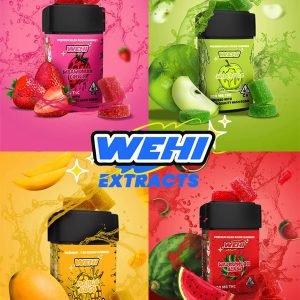 Hash Rosin Gummies (300MG THC Per Jar)